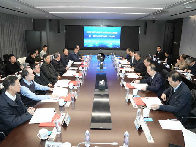 智能传感功能材料全国重点实验室第一届理事会暨学术委员会第一次会议在京召开