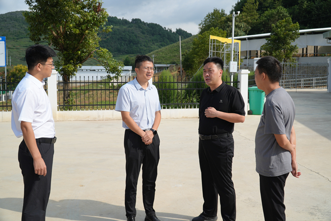 中国有研党委副书记李志辉赴贵州省铜仁市思南县调研集团定点帮扶工作