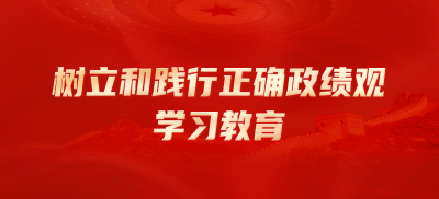 树立和践行正确政绩观学习教育
